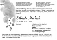 eine Anzeige